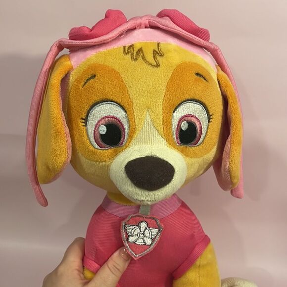 Paw Patrol and Friends Large Skye the Pink Cockapoo Goos Used Condition 16” tall - Picture 9 of 9